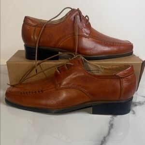 Men's Brown Leather Dress Shoes